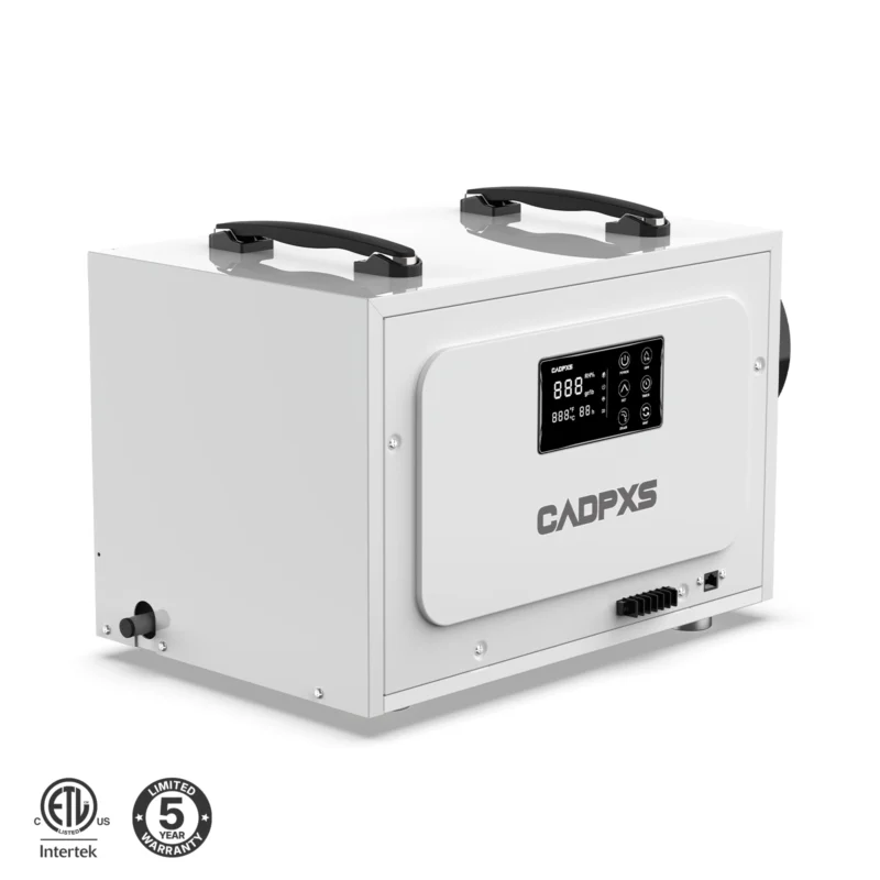 CADPXS Remois XP125 125-Pint Compact Commercial Dehumidifier with Pump