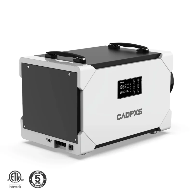 CADPXS Remois XP145 145-Pint High-Capacity Commercial Dehumidifier with Pump