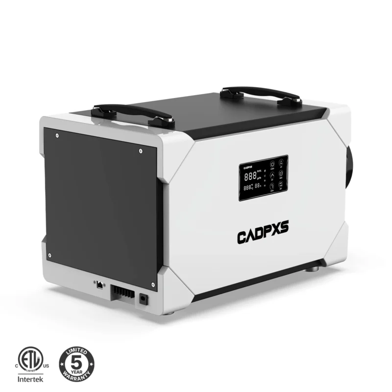 CADPXS Remois XP145 145-Pint High-Capacity Commercial Dehumidifier with Pump
